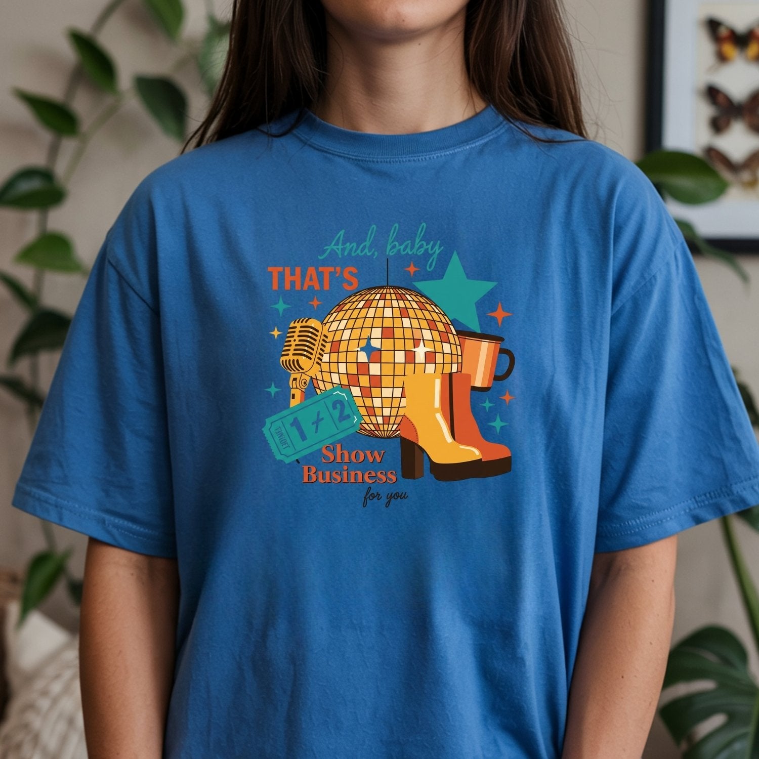 Showgirl Life T-Shirt – Retro Show Business Classic Graphic Tee