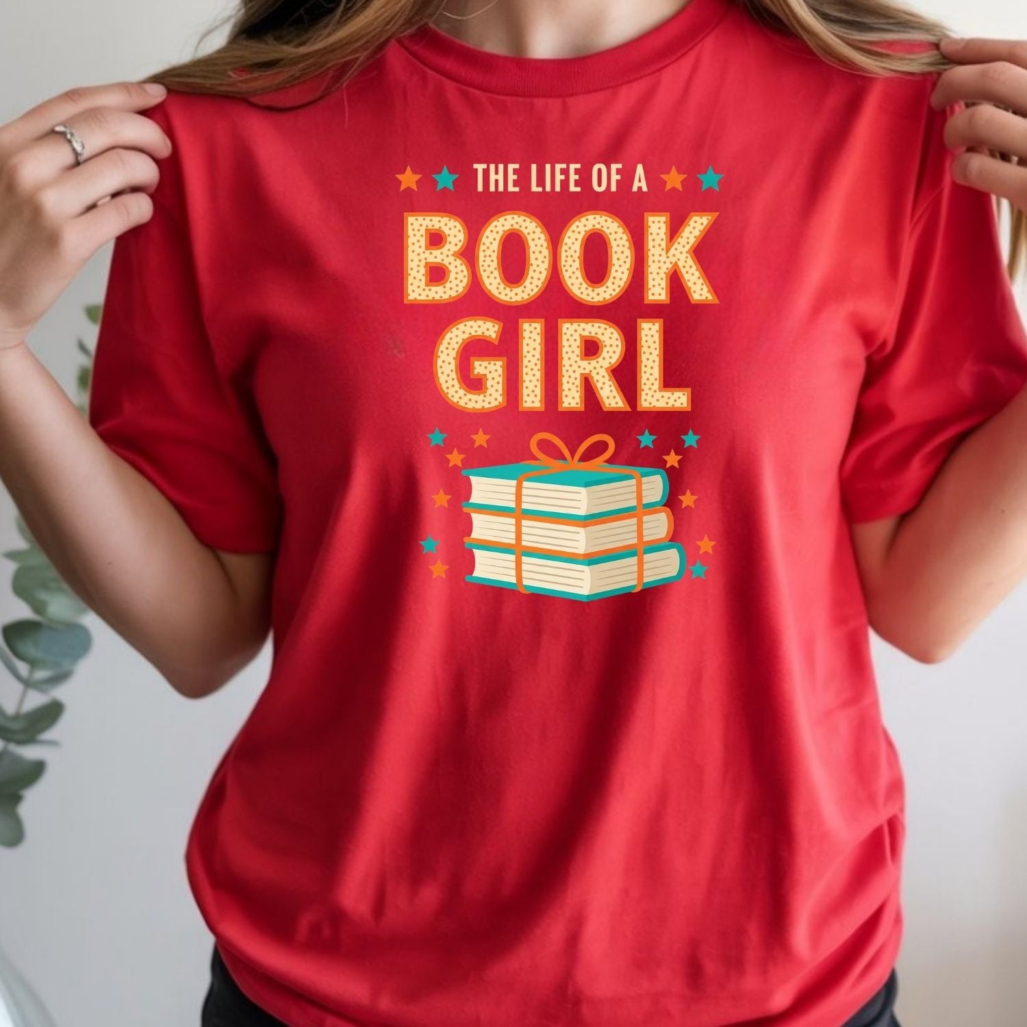 Book Girl Shirt - The Life of a Book Lover Tee - Showgirl Aesthetic T-Shirt for Fans