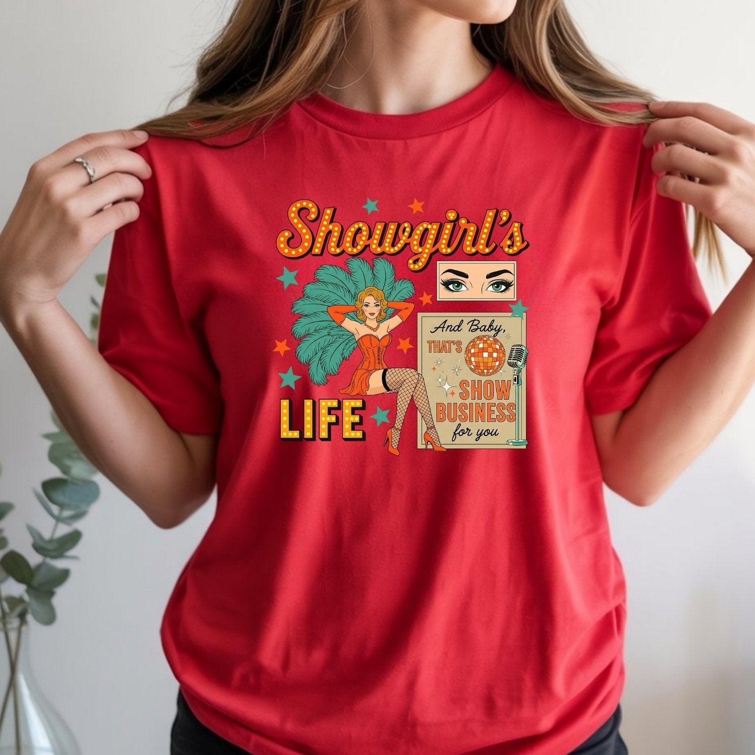 Showgirl Life Era T-Shirt – Retro Era-Inspired Graphic Tee