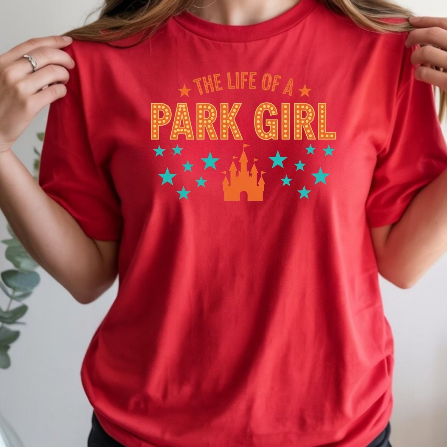 The Life of a Park Girl Shirt - Showgirl Vacation Graphic T-Shirt