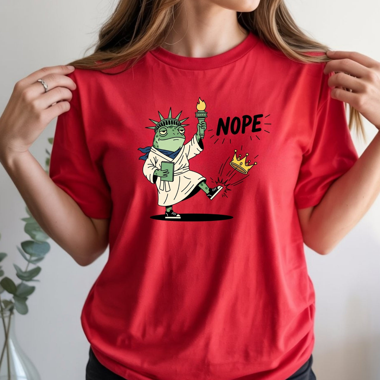 Freedom Statement Shirt – No Kings Equality T-Shirt – Independent Spirit Graphic Tee