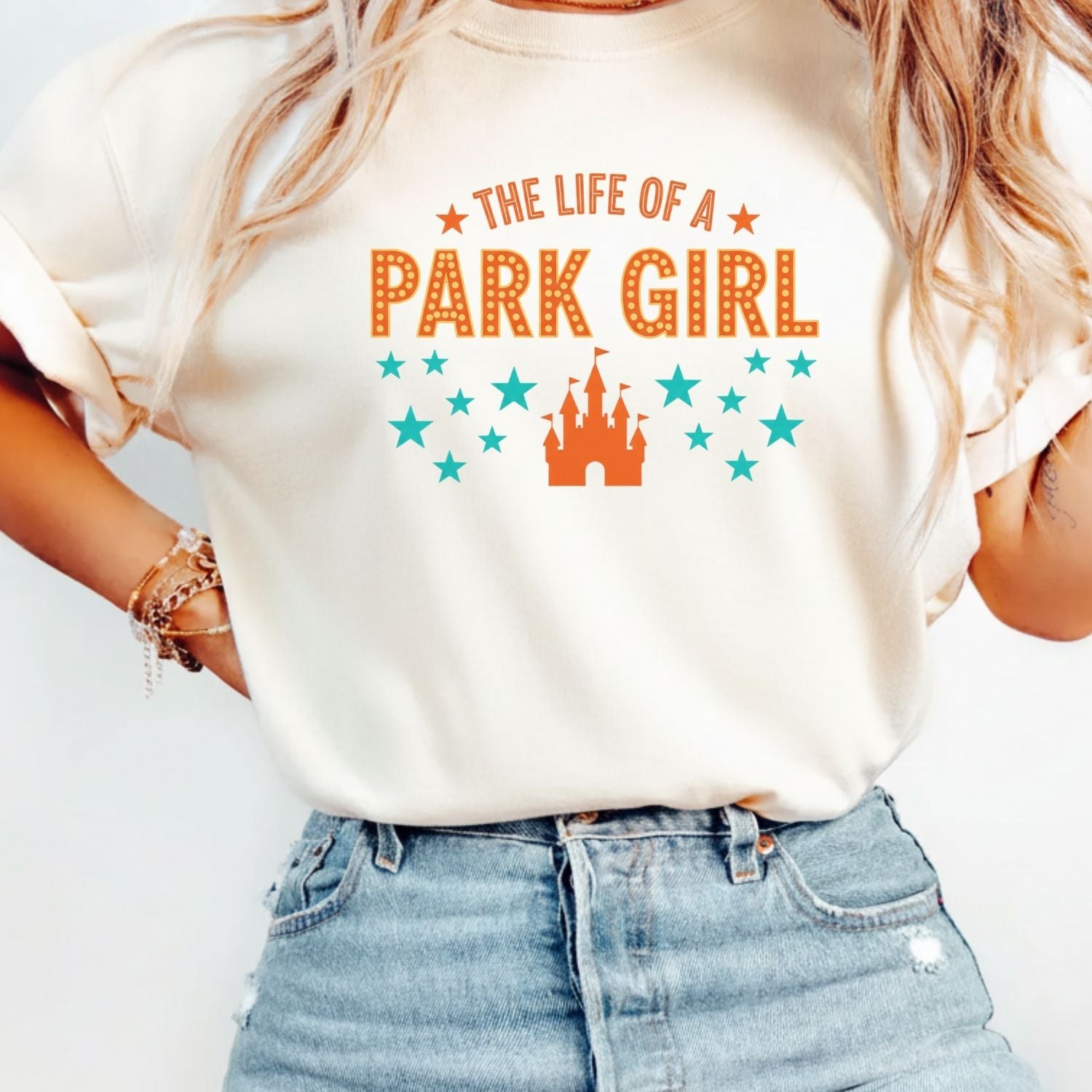 The Life of a Park Girl Shirt - Showgirl Vacation Graphic T-Shirt