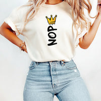 Crown No Kings Shirt – American Democracy Graphic Tee