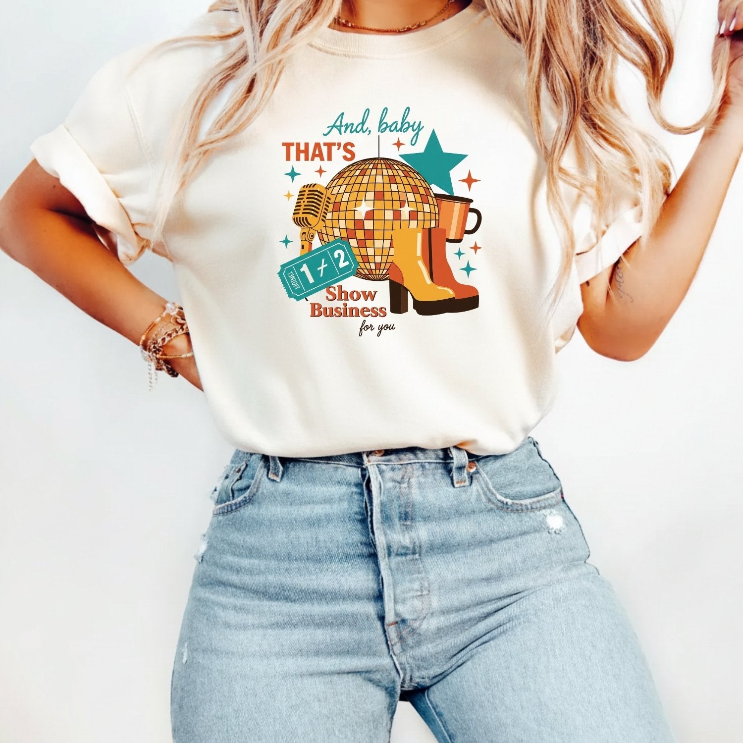 Showgirl Life T-Shirt – Retro Show Business Classic Graphic Tee