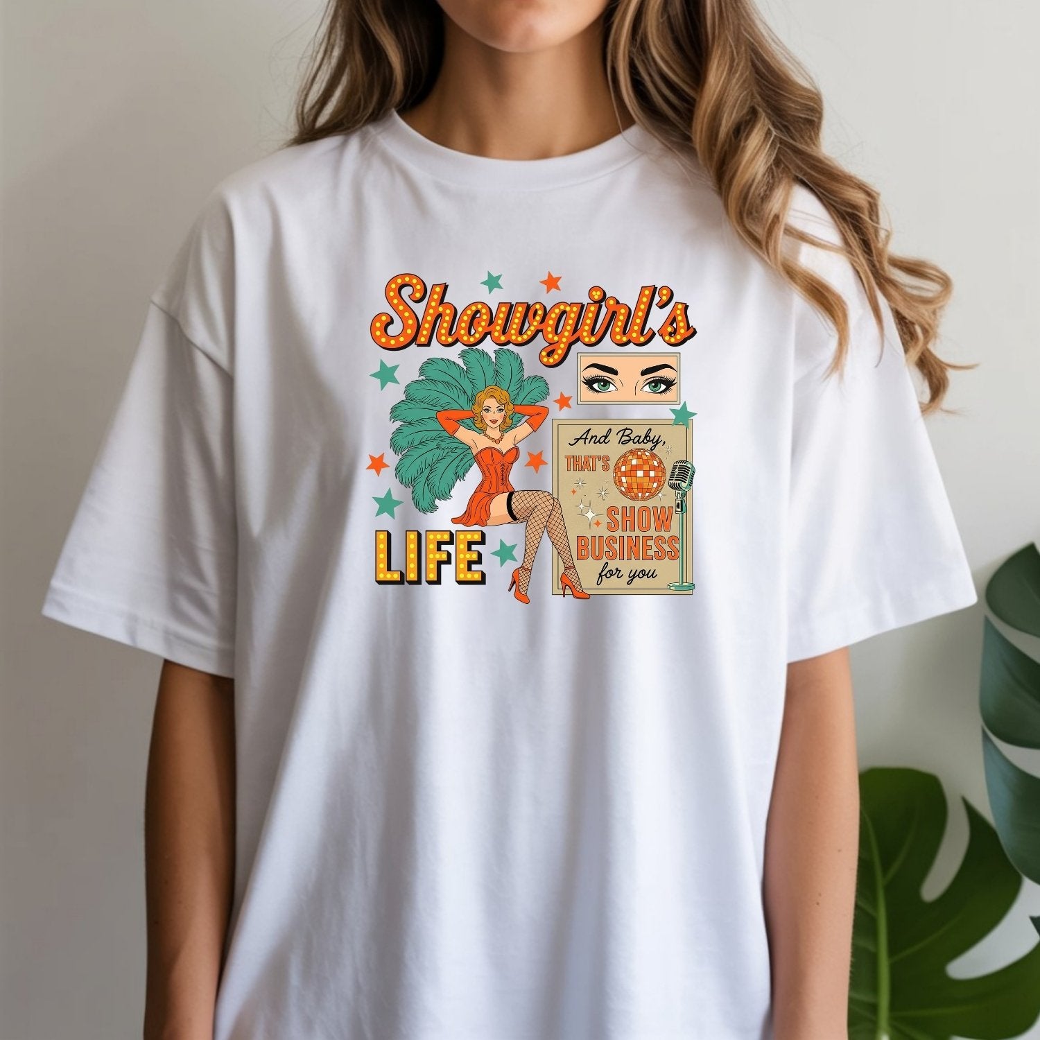 Showgirl Life Era T-Shirt – Retro Era-Inspired Graphic Tee