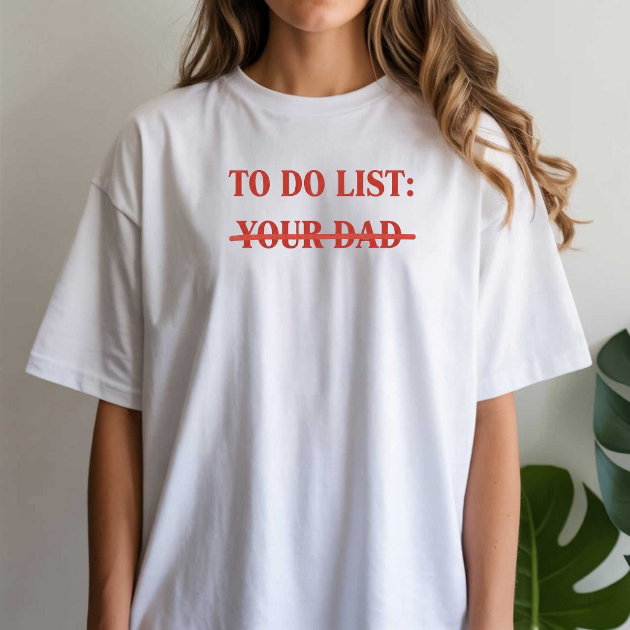 To Do List Tee – Funny Sarcastic Humor Shirt – Sassy Wordplay Graphic Top