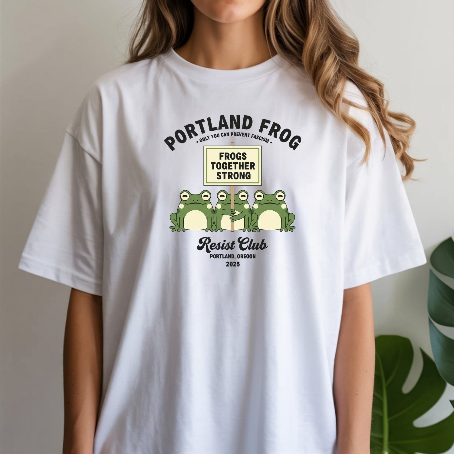 Funny Portland Frog Strong Together Tee – Rebellious Meme Shirt – Freedom Independence Style