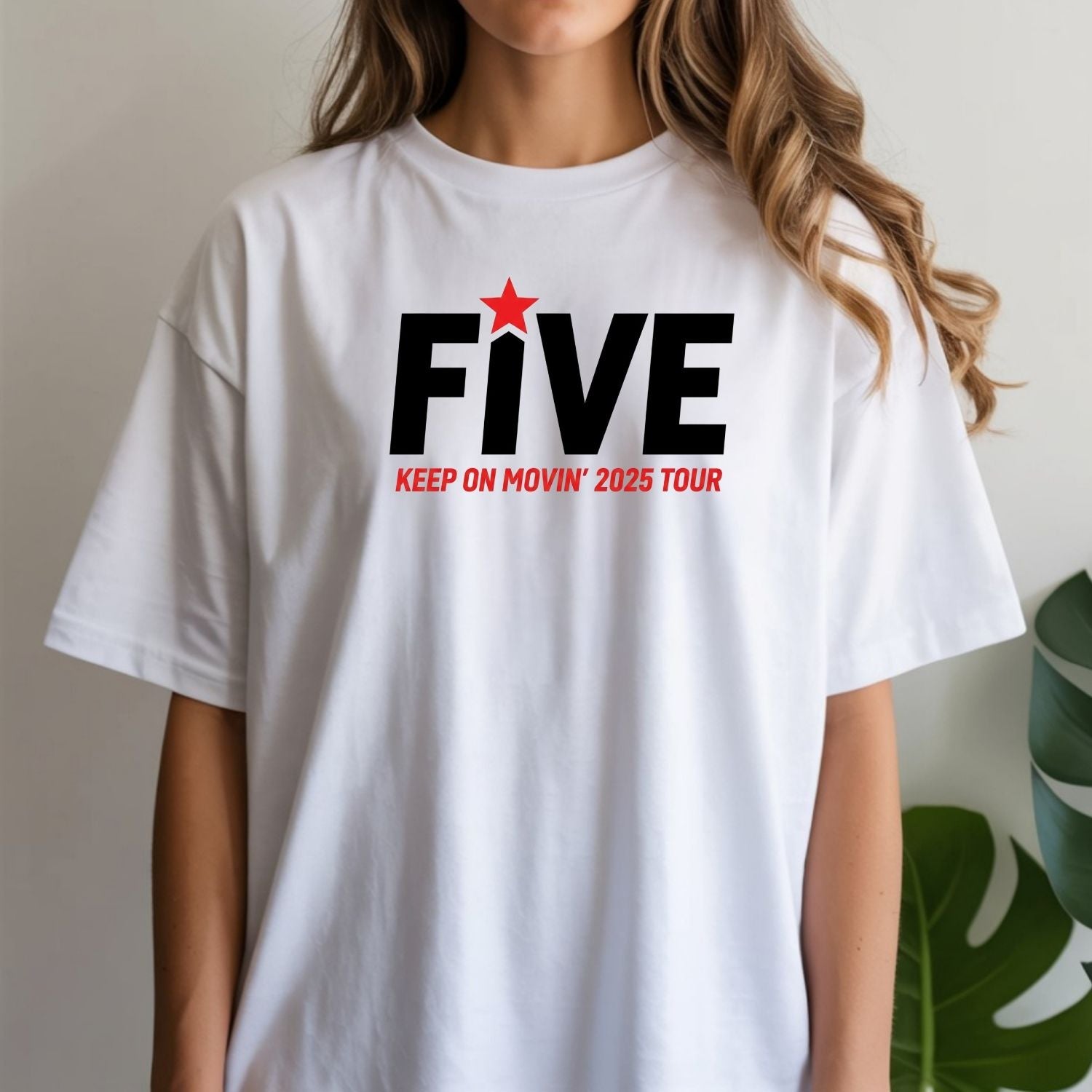 Vintage 90s Boyband T-Shirt – Retro Pop Keep Moving Tour Graphic Tee