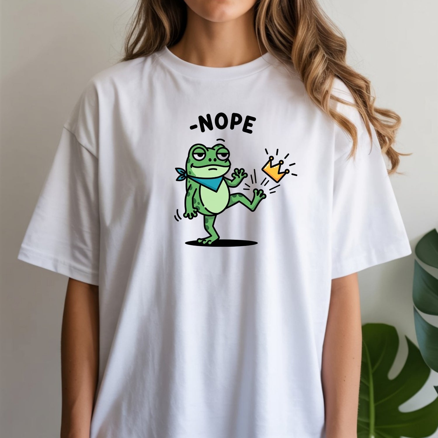 No Kings Portland Frog T-Shirt - Unisex Streetwear Graphic Cotton Top