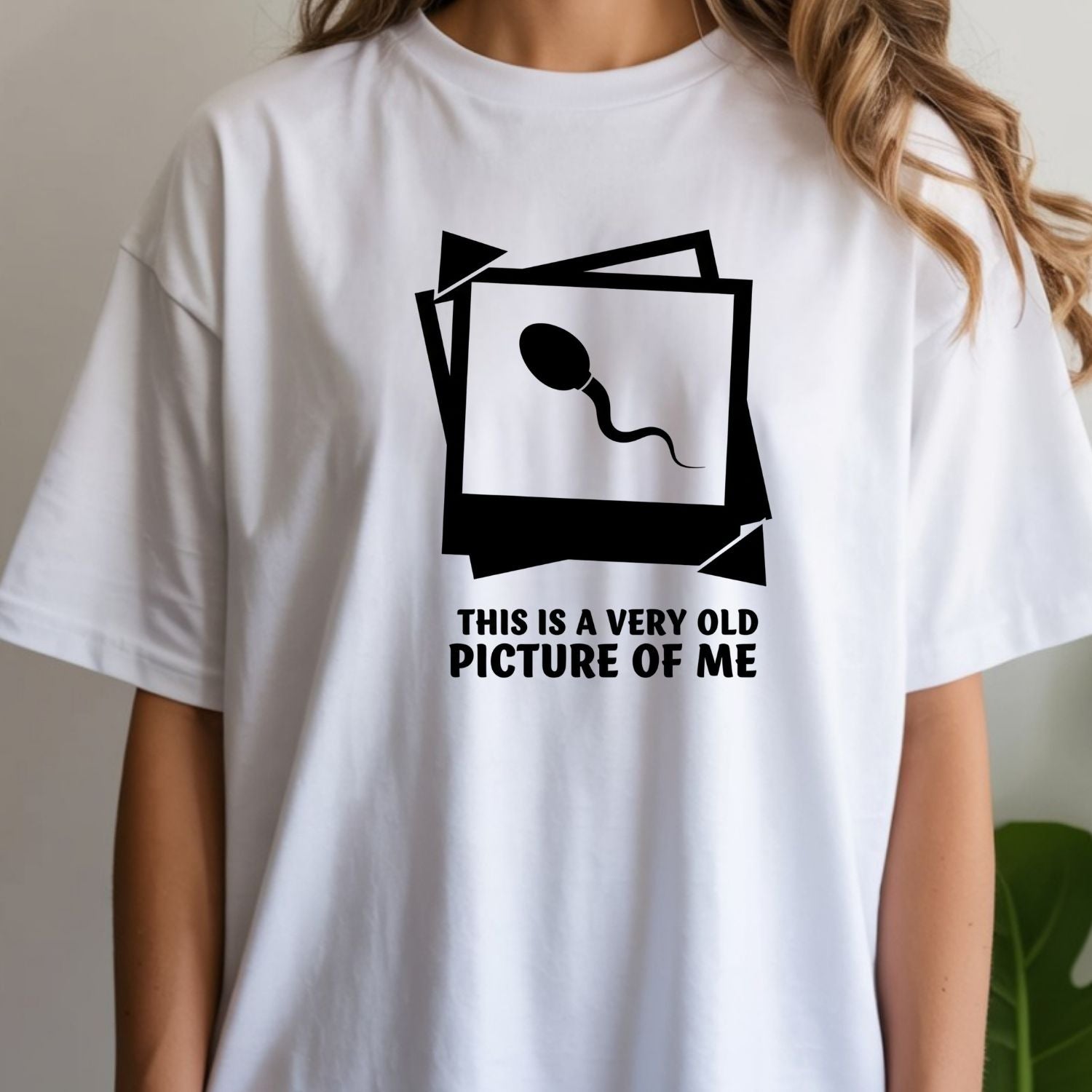 Funny This Is a Very Old Picture of Me T-Shirt - Humor Tee for Men - Sarcastic Birthday Gift
