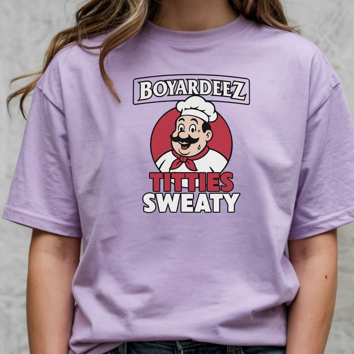 Retro Funny Boyardeez Nutz Sweaty Meme T-Shirt - Embarrassing Graphic Tee - Humor Shirt for Men and Women