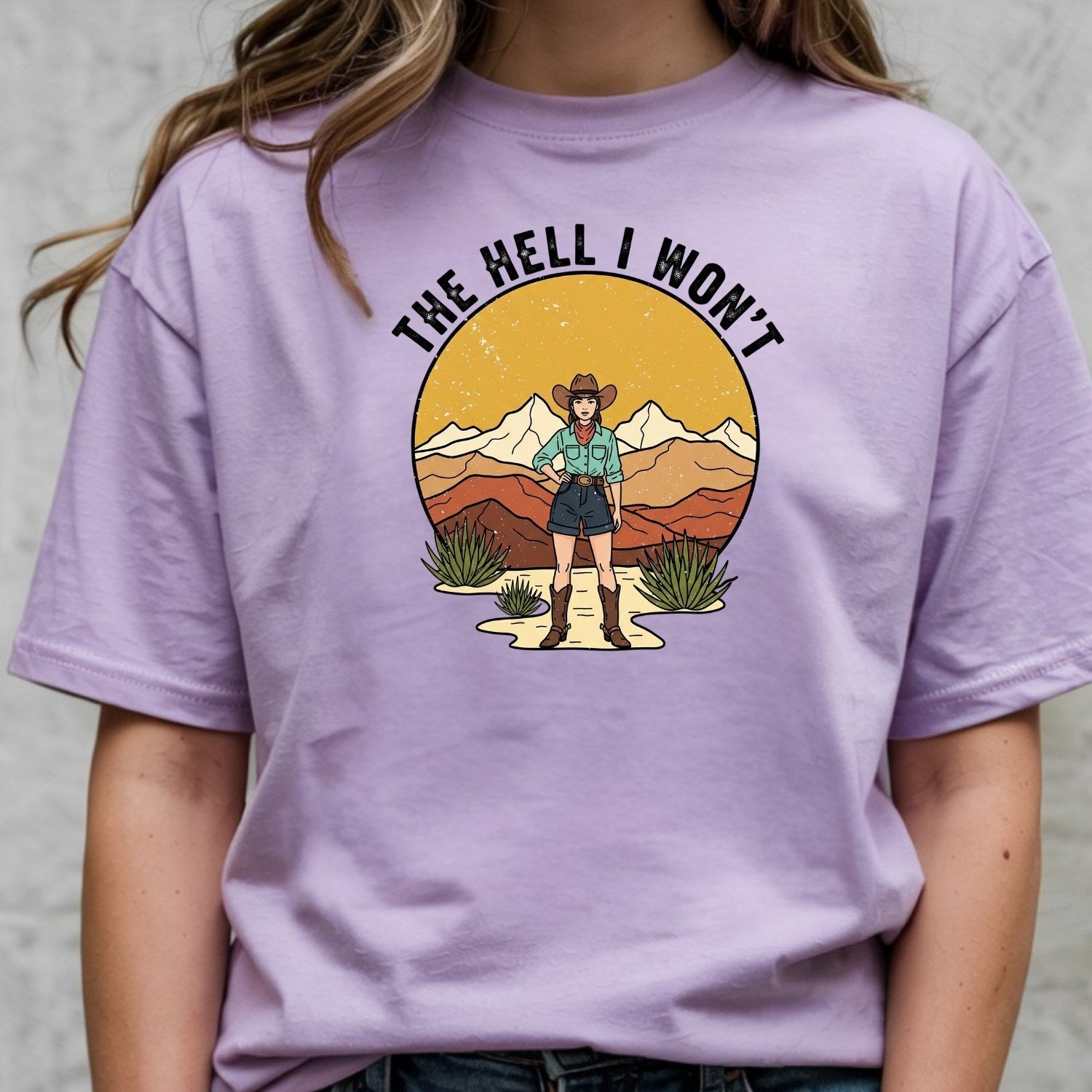 The Hell I Won’t Shirt – Retro Feminist Tee, Women’s Empowerment Gift, Boss Lady T-Shirt