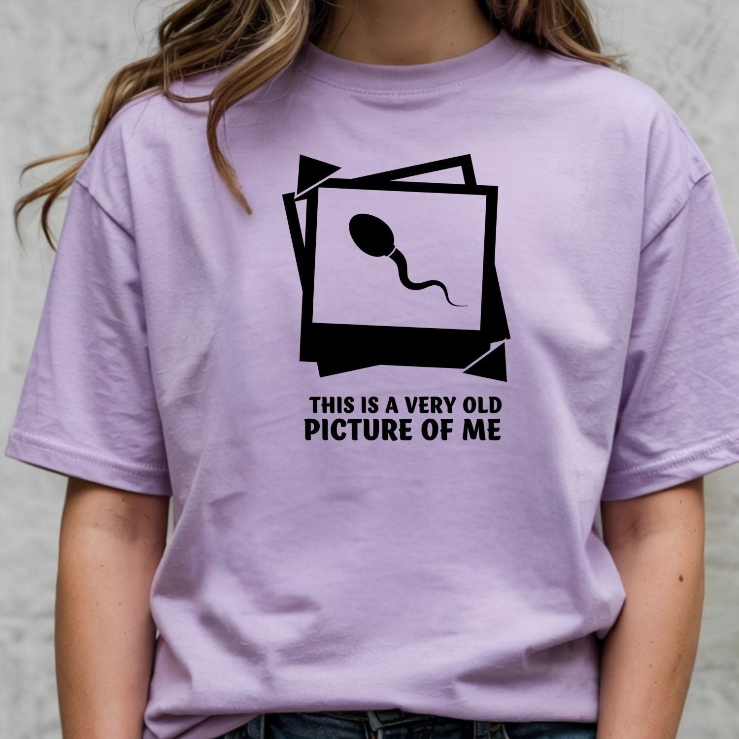 Funny This Is a Very Old Picture of Me T-Shirt - Humor Tee for Men - Sarcastic Birthday Gift