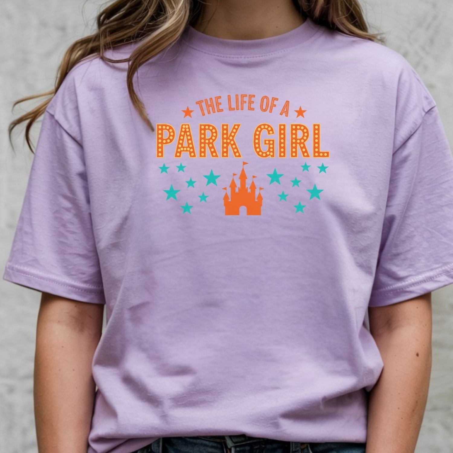 The Life of a Park Girl Shirt - Showgirl Vacation Graphic T-Shirt