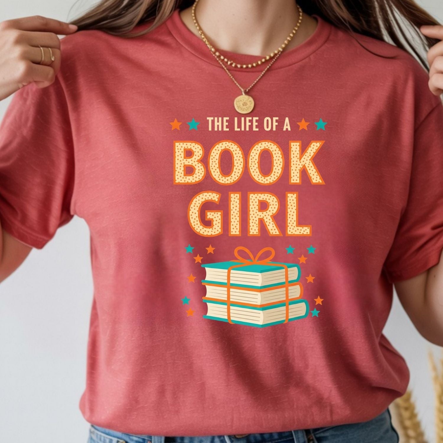 Book Girl Shirt - The Life of a Book Lover Tee - Showgirl Aesthetic T-Shirt for Fans