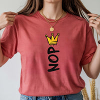 Crown No Kings Shirt – American Democracy Graphic Tee