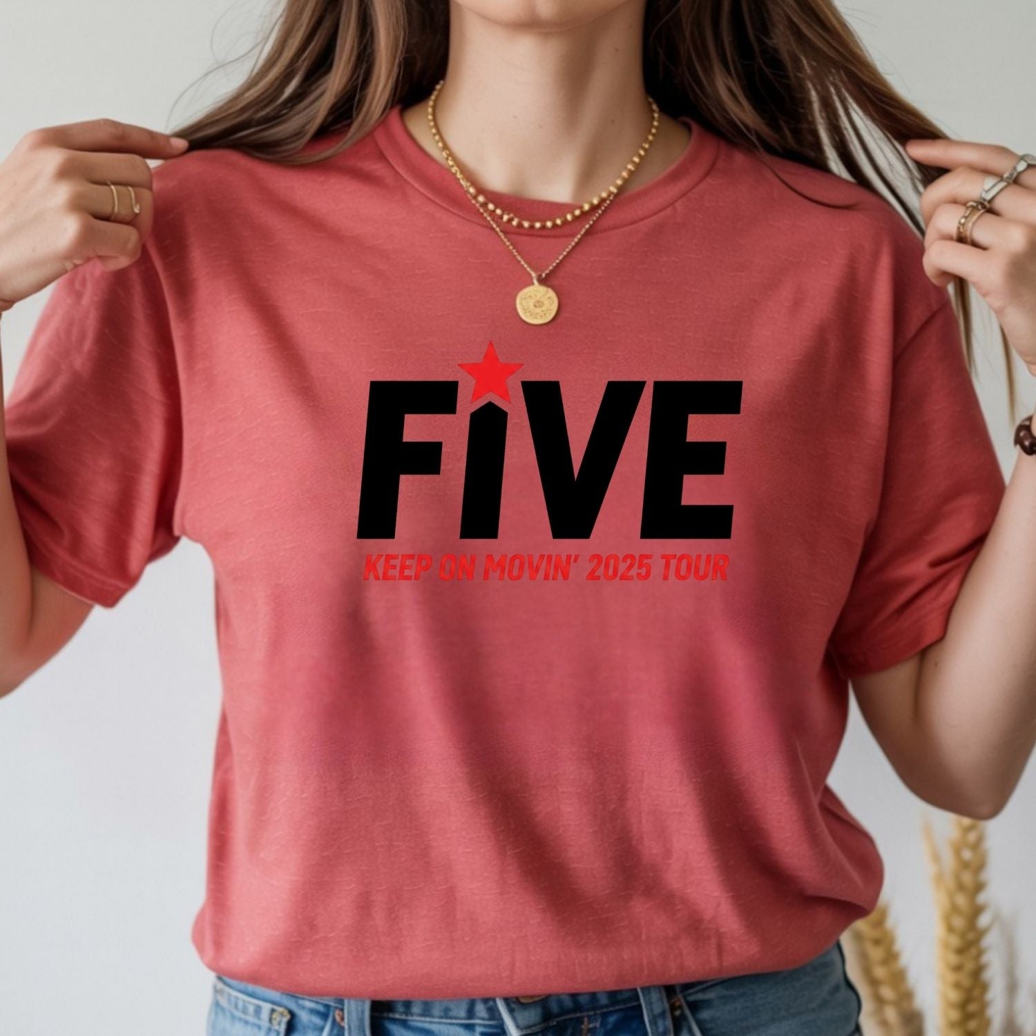 Vintage 90s Boyband T-Shirt – Retro Pop Keep Moving Tour Graphic Tee