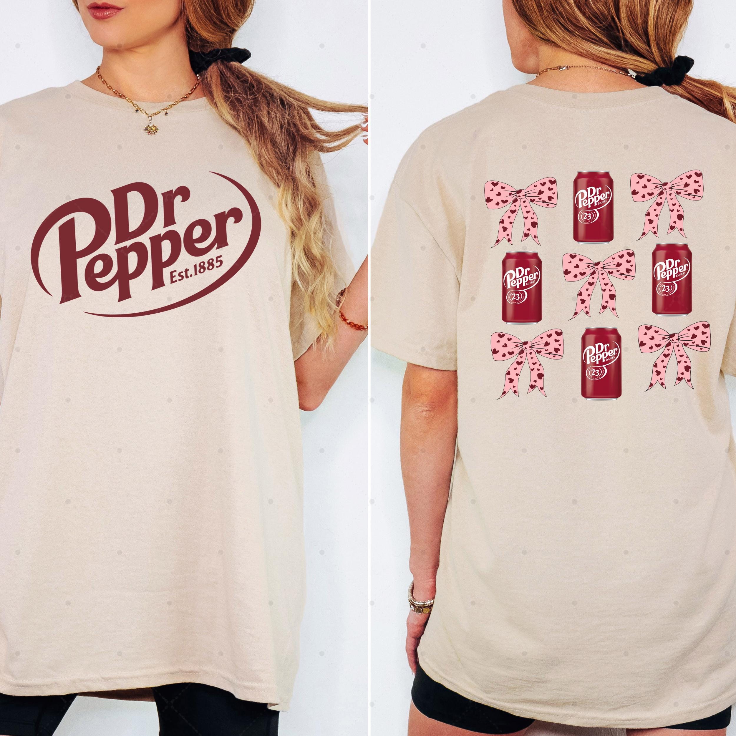 Dr Pepper Two-Sided Sweatshirt – Coquette Soda Lover Christmas Gift Pullover