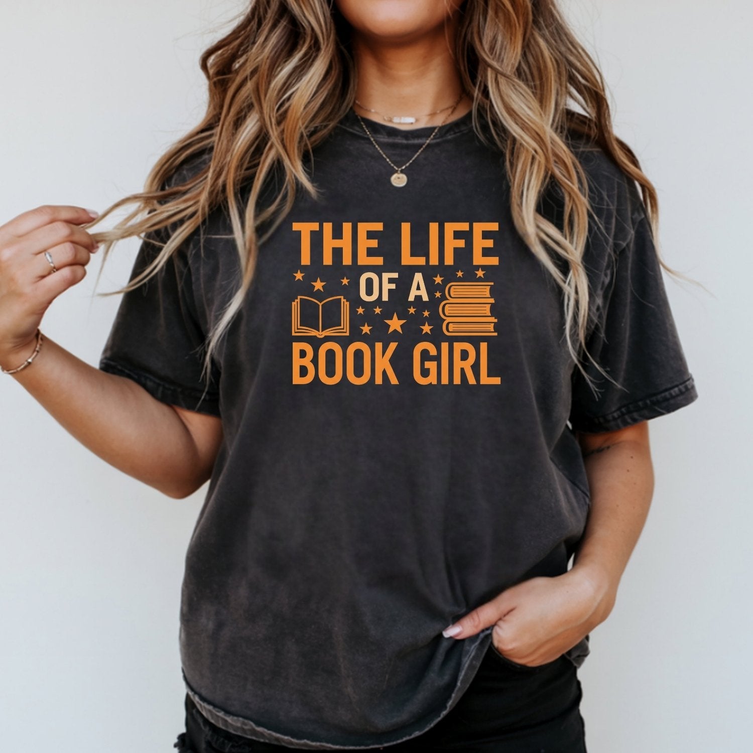 The Life of a Book Girl Shirt – Funny Showgirl Era Book Lover Tee