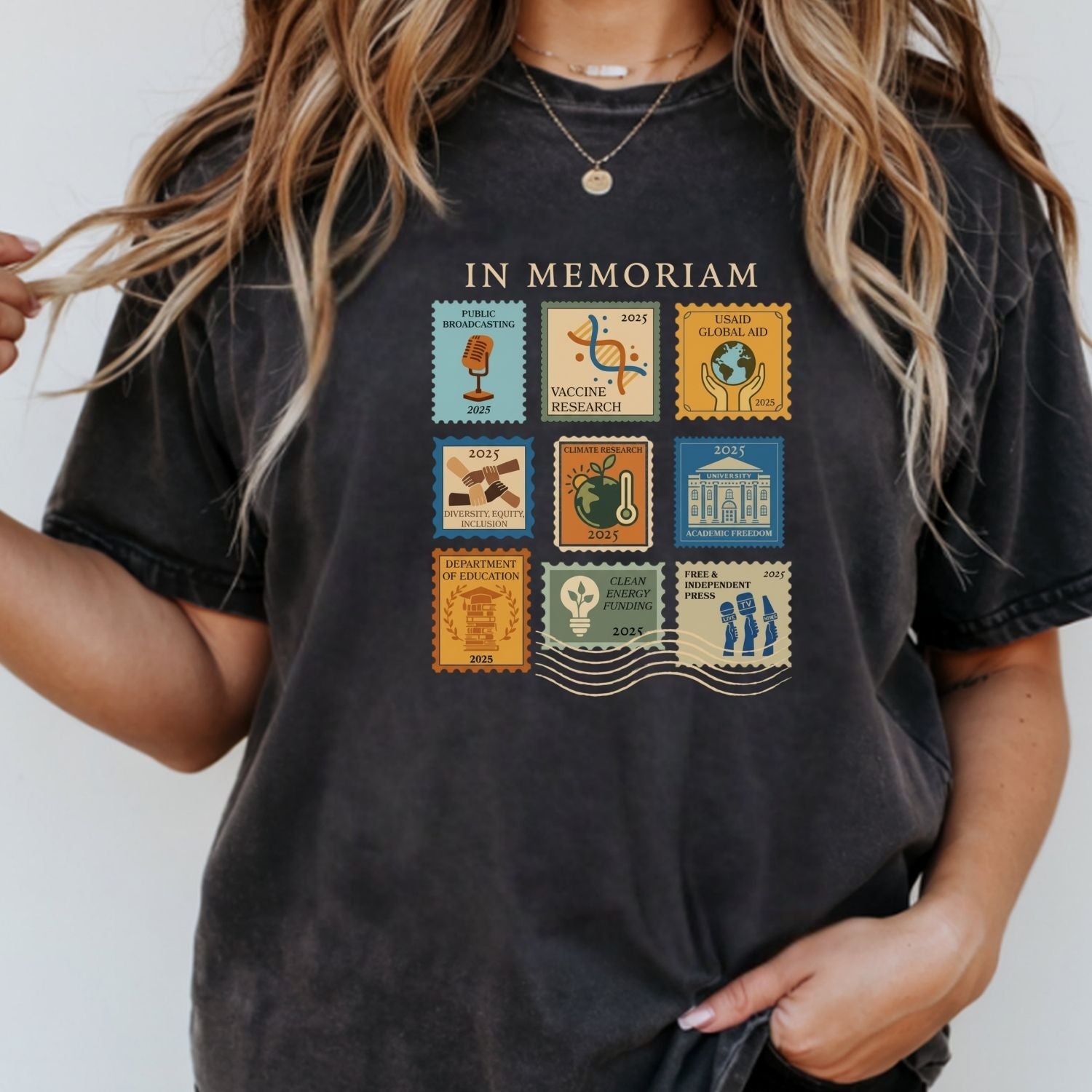 Pro Democracy Long Sleeve Shirt - Anti Fascism Tee - Political Graphic Top for Activists