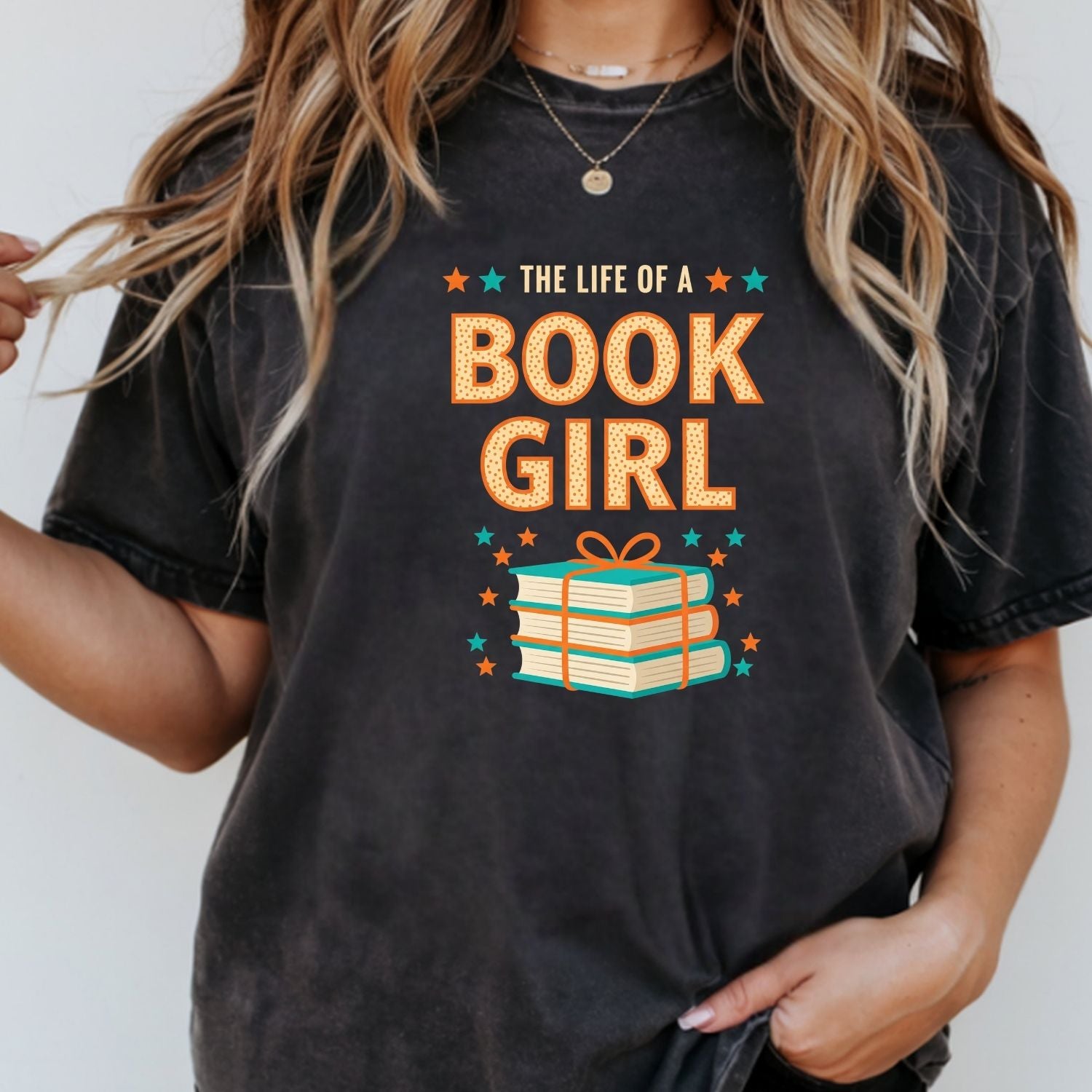 Book Girl Shirt - The Life of a Book Lover Tee - Showgirl Aesthetic T-Shirt for Fans