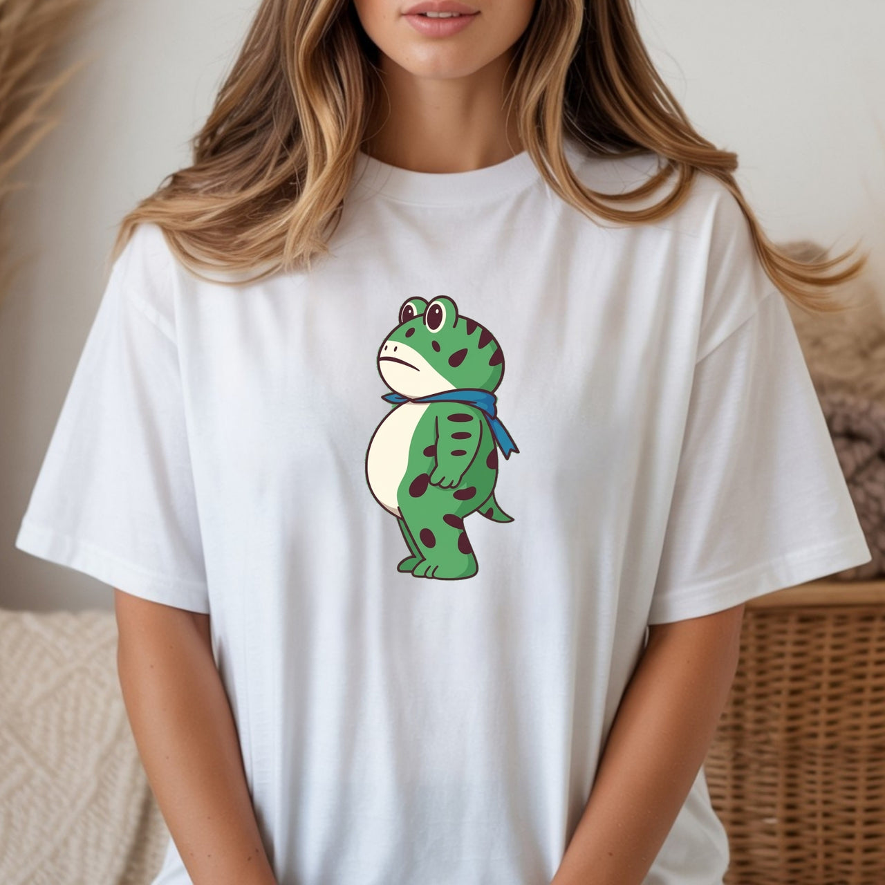 Portland Frog T-Shirt – Witty Protest-Style Vintage Shirt