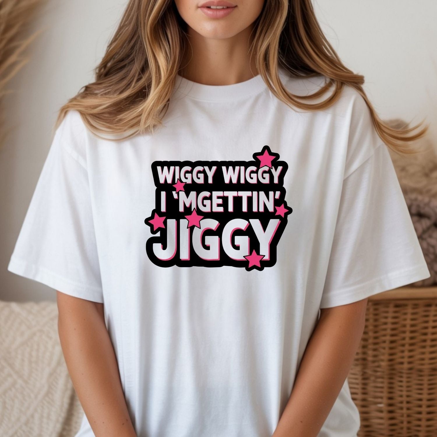 Vintage 90s Boyband T-Shirt – Wiggy Wiggy I’m Gettin’ Jiggy Retro Tour Tee