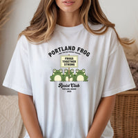 Funny Portland Frog Strong Together Tee – Rebellious Meme Shirt – Freedom Independence Style