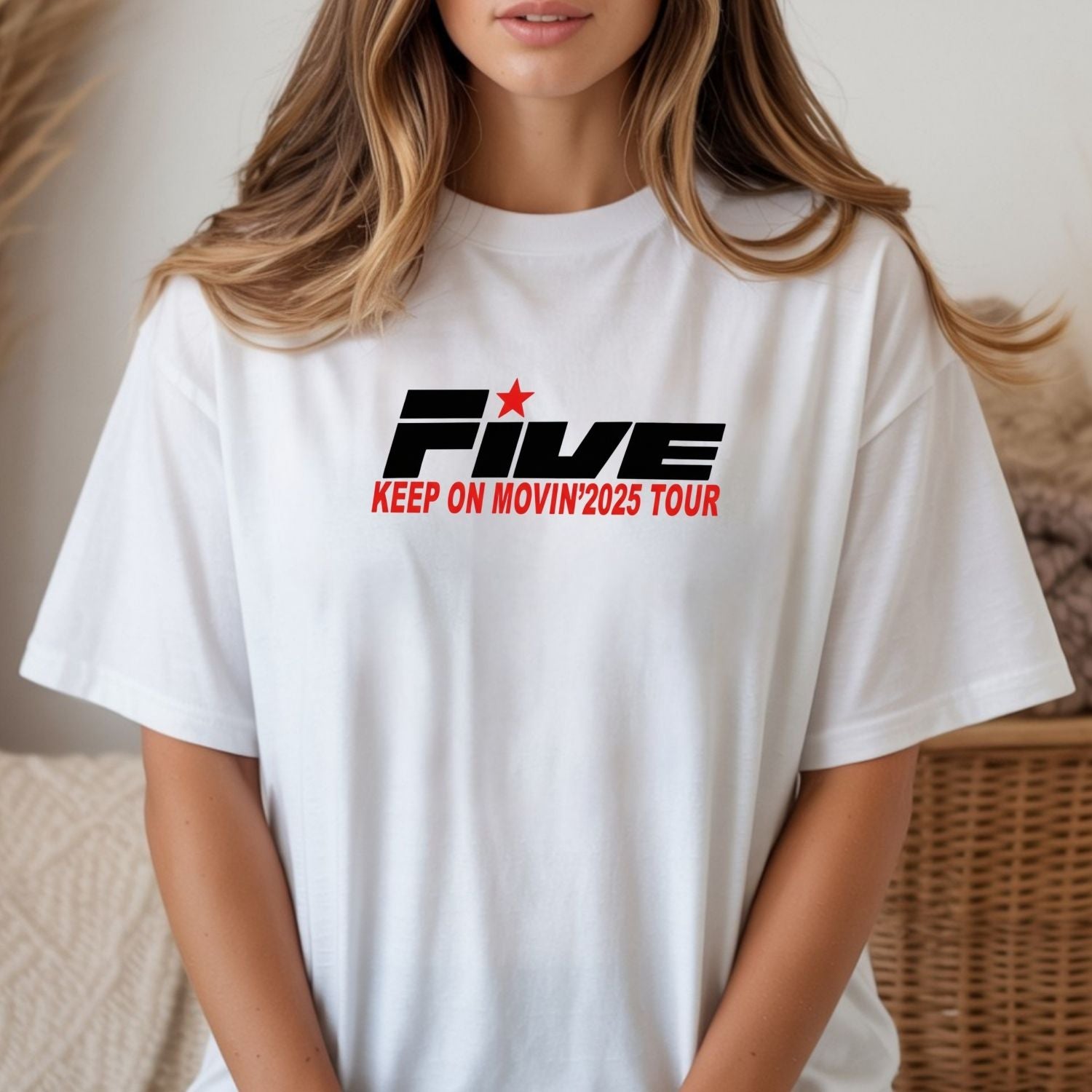 Retro Boyband Keep Movin' On Tour T-Shirt – 90s Music Graphic Tee for Adults & Kids