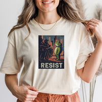 Resist Portland Frog Shirt – Funny Rebel Graphic Tee – No Kings Freedom Design