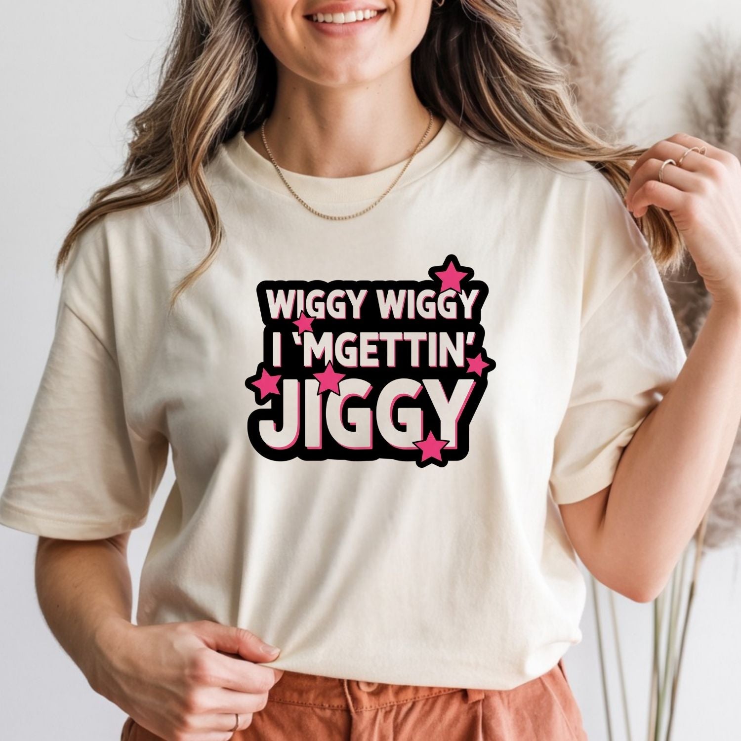 Vintage 90s Boyband T-Shirt – Wiggy Wiggy I’m Gettin’ Jiggy Retro Tour Tee
