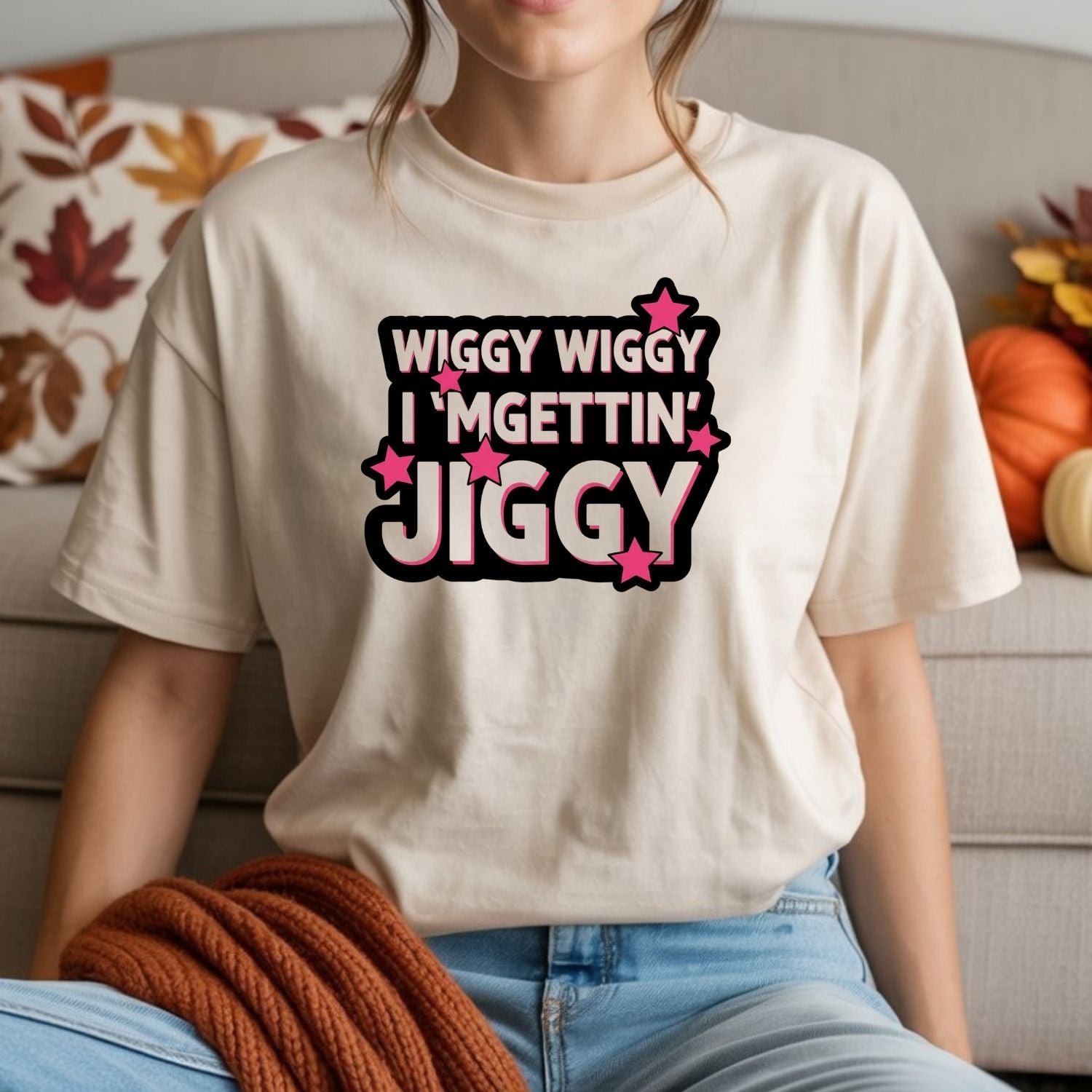 Vintage 90s Boyband T-Shirt – Wiggy Wiggy I’m Gettin’ Jiggy Retro Tour Tee