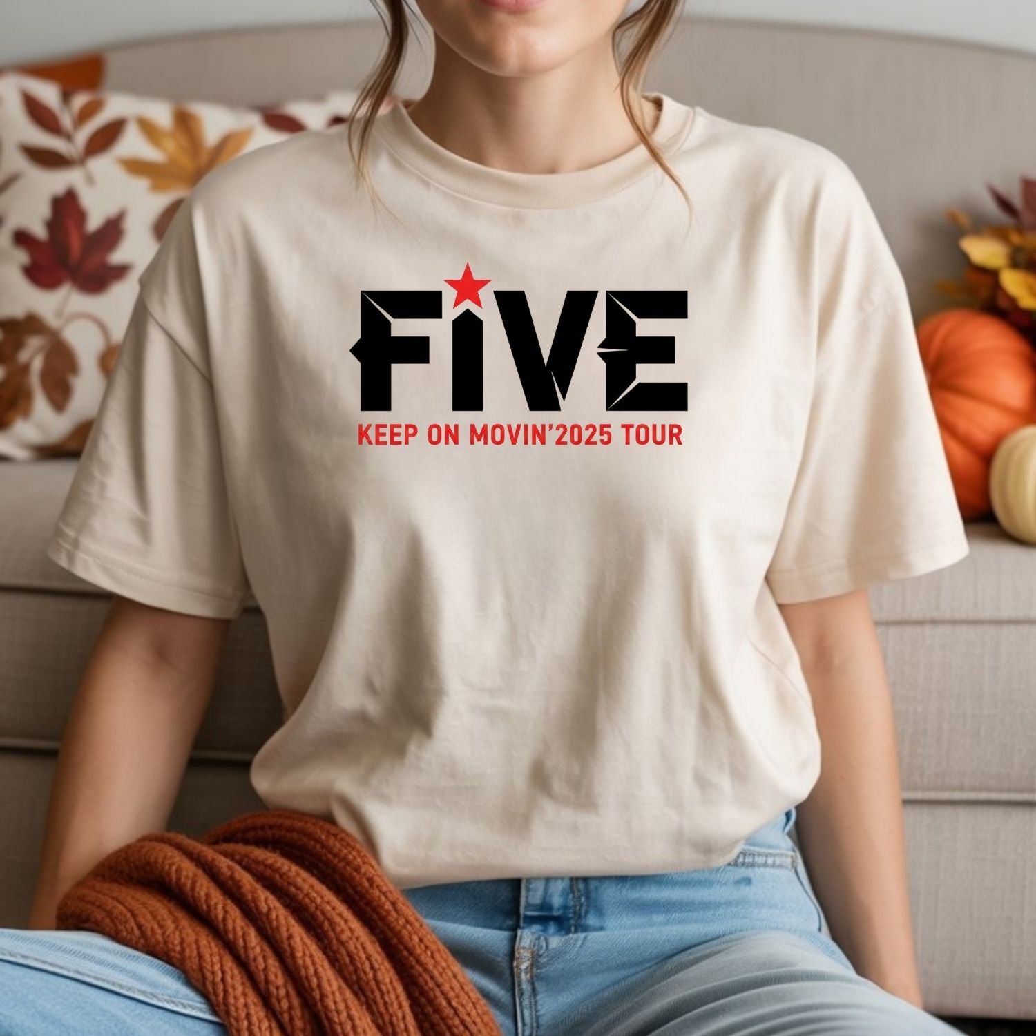 Vintage 90s Keep Movin On Tour Tee – Retro Boyband-Inspired Graphic Shirt