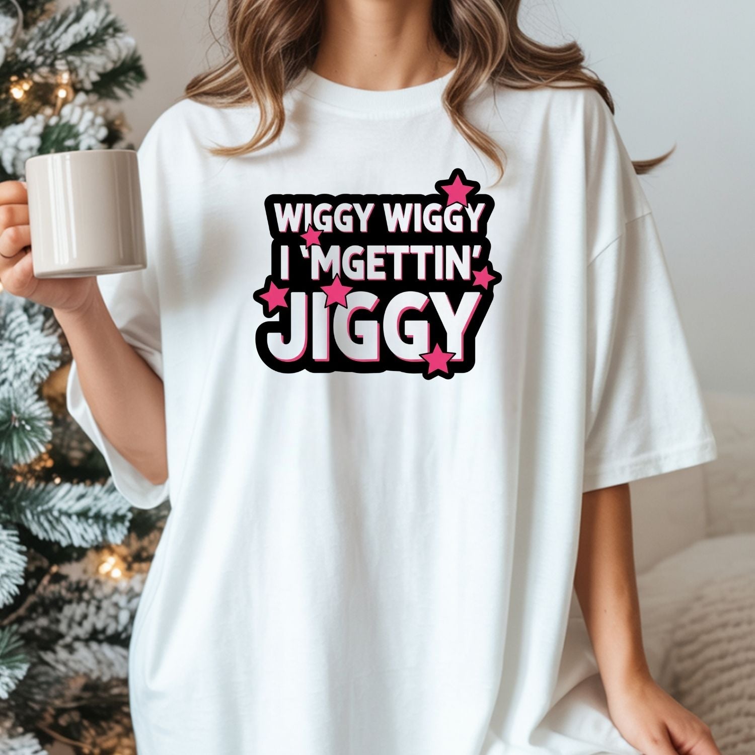 Vintage 90s Boyband T-Shirt – Wiggy Wiggy I’m Gettin’ Jiggy Retro Tour Tee