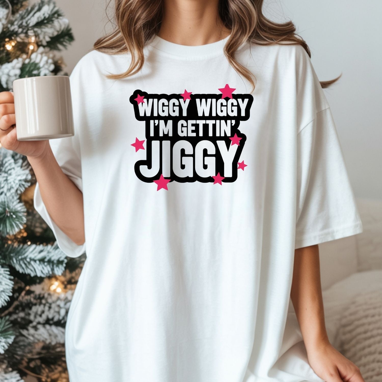 Vintage 90s Boyband T-Shirt – Wiggy Wiggy I’m Gettin Jiggy Retro Tour Tee
