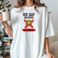 No Kings Day 2.0 T-Shirt – Liberty Inspired Patriotic Graphic Tee