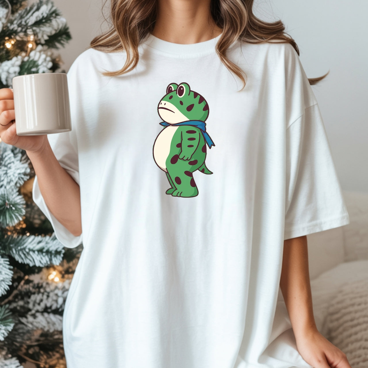 Portland Frog T-Shirt – Witty Protest-Style Vintage Shirt