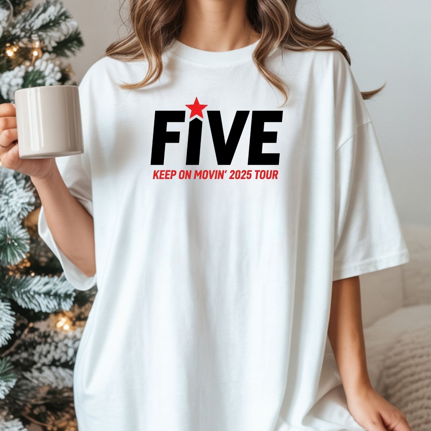 Vintage 90s Boyband T-Shirt – Retro Pop Keep Moving Tour Graphic Tee