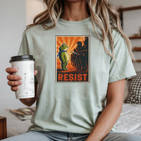 Portland Frog Shirt – Funny Rebel Graphic Tee – No Kings in America Parody Design