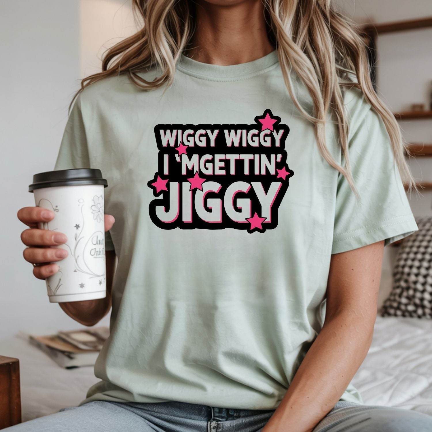 Vintage 90s Boyband T-Shirt – Wiggy Wiggy I’m Gettin’ Jiggy Retro Tour Tee