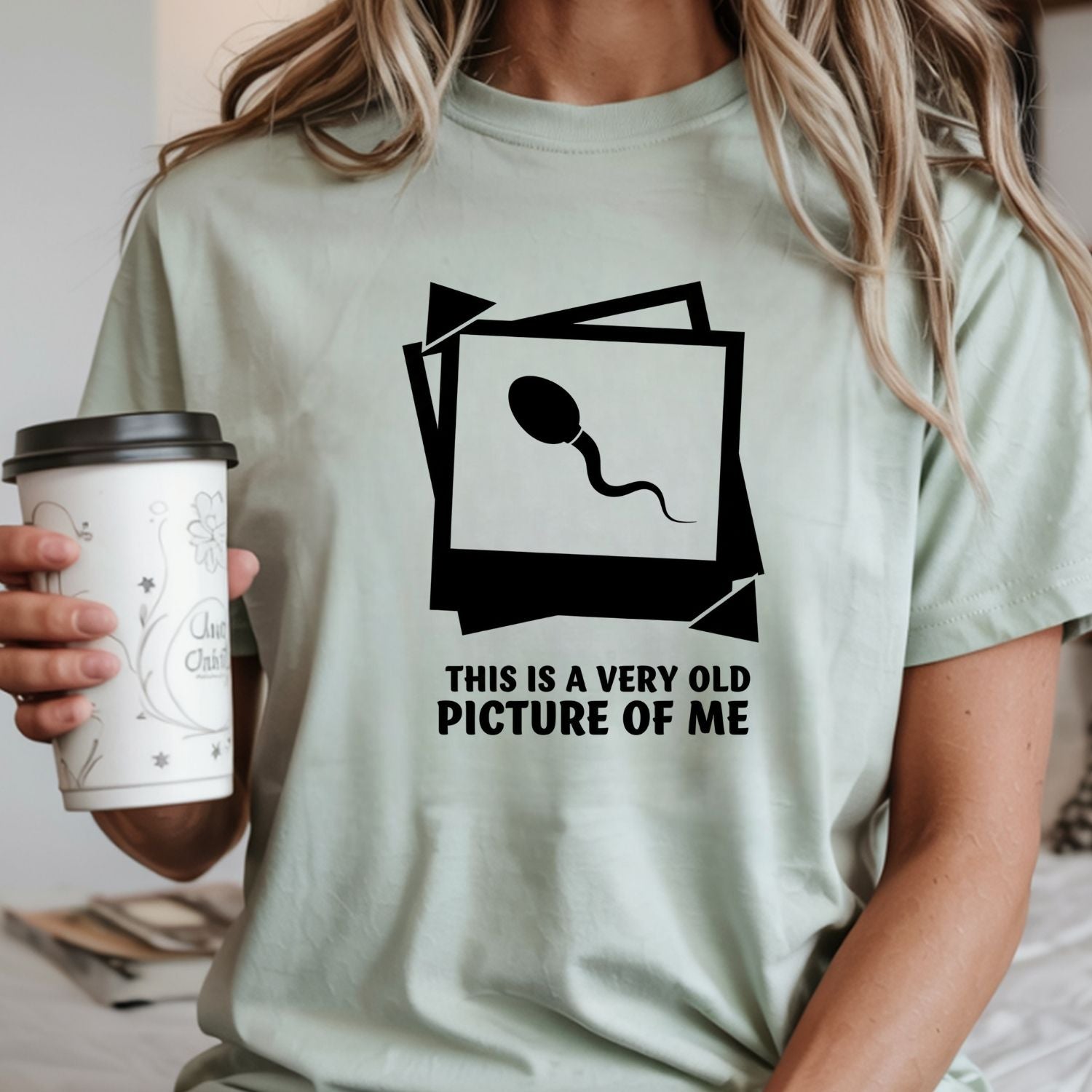 Funny This Is a Very Old Picture of Me T-Shirt - Humor Tee for Men - Sarcastic Birthday Gift