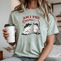Am I the Drama Shirt – Funny Cowboy Frog Tee – Snarky Humor Graphic Design
