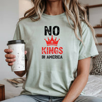 No Kings in America T-Shirt – Patriotic Democracy Tee – Freedom Graphic Top