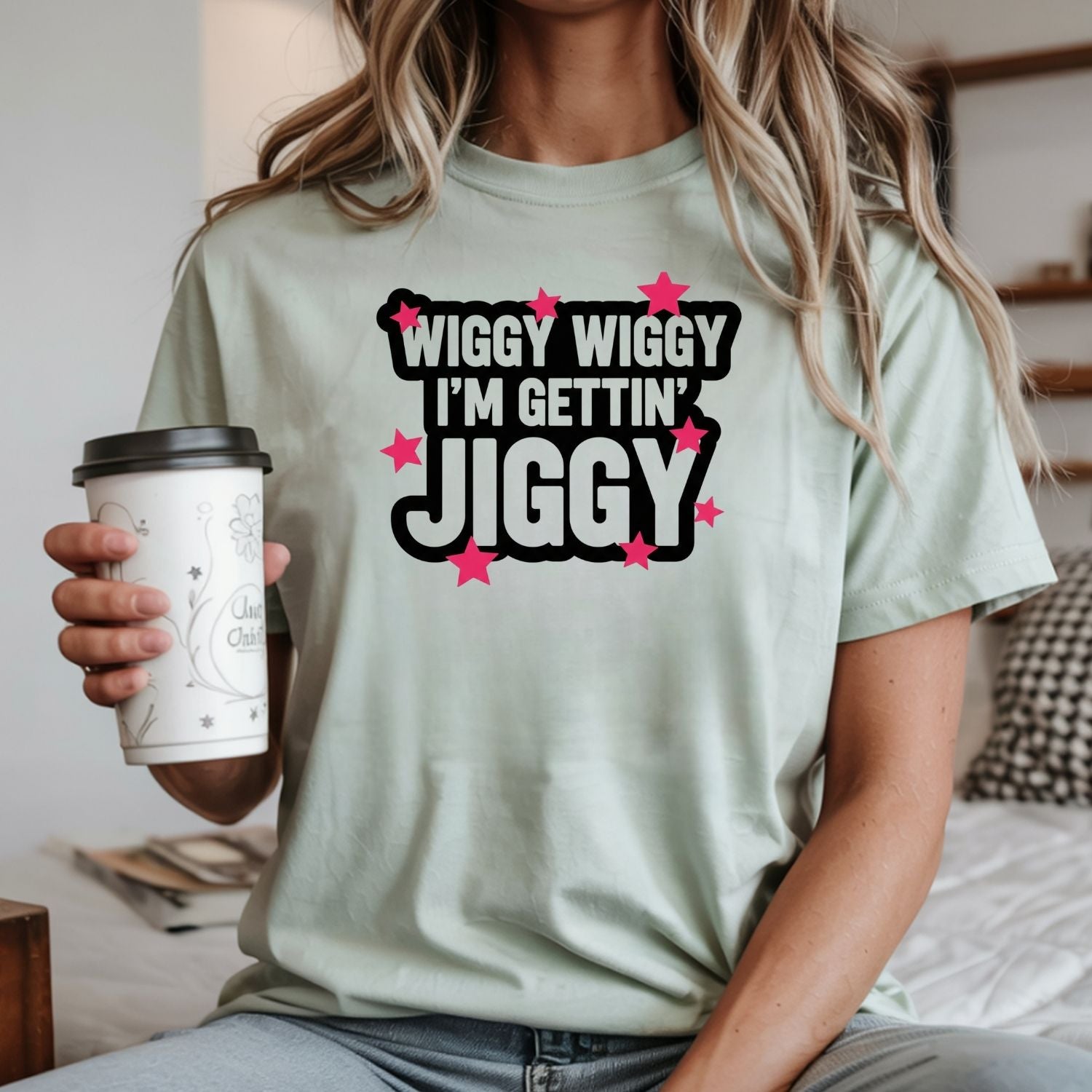 Vintage 90s Boyband T-Shirt – Wiggy Wiggy I’m Gettin Jiggy Retro Tour Tee