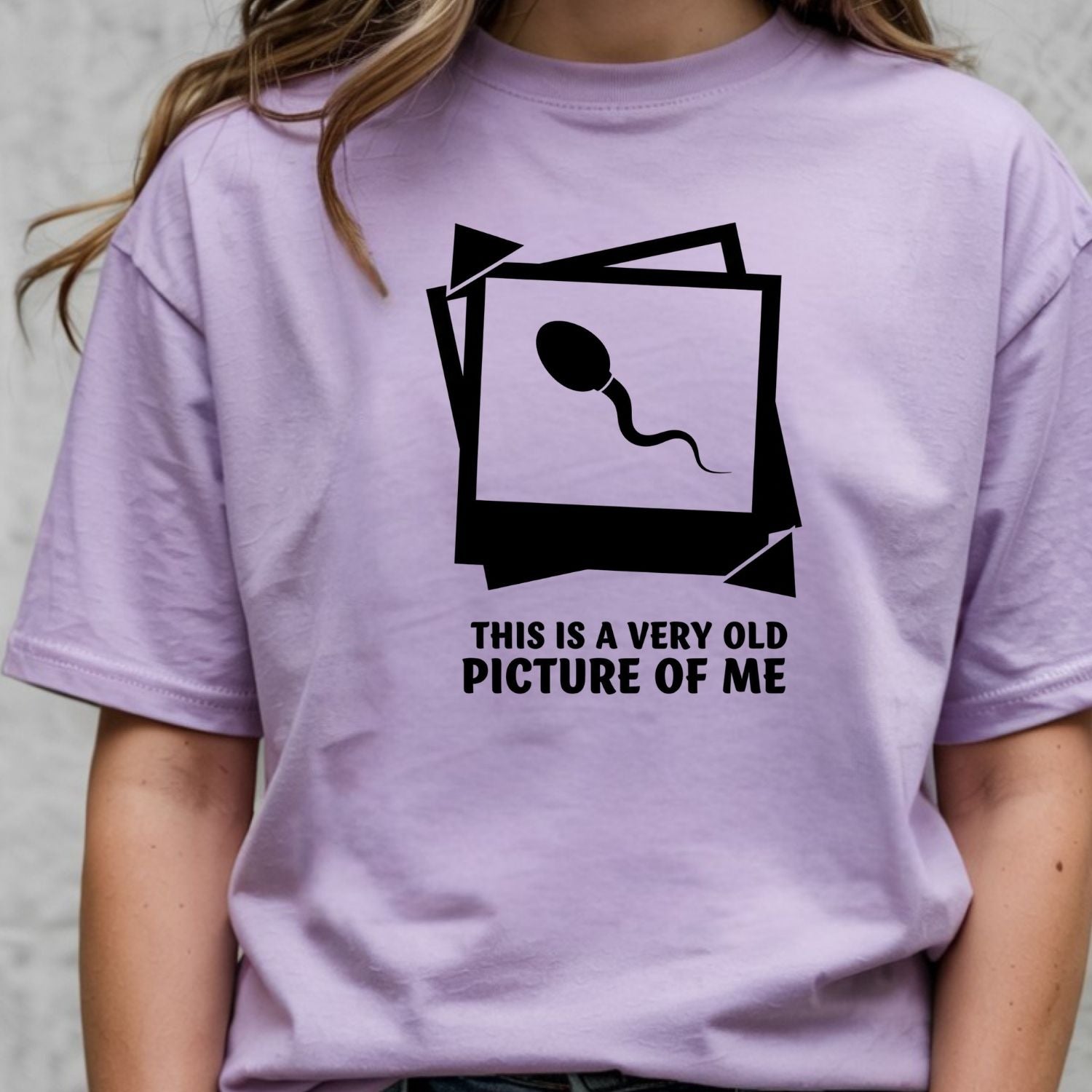 Funny This Is a Very Old Picture of Me T-Shirt - Humor Tee for Men - Sarcastic Birthday Gift