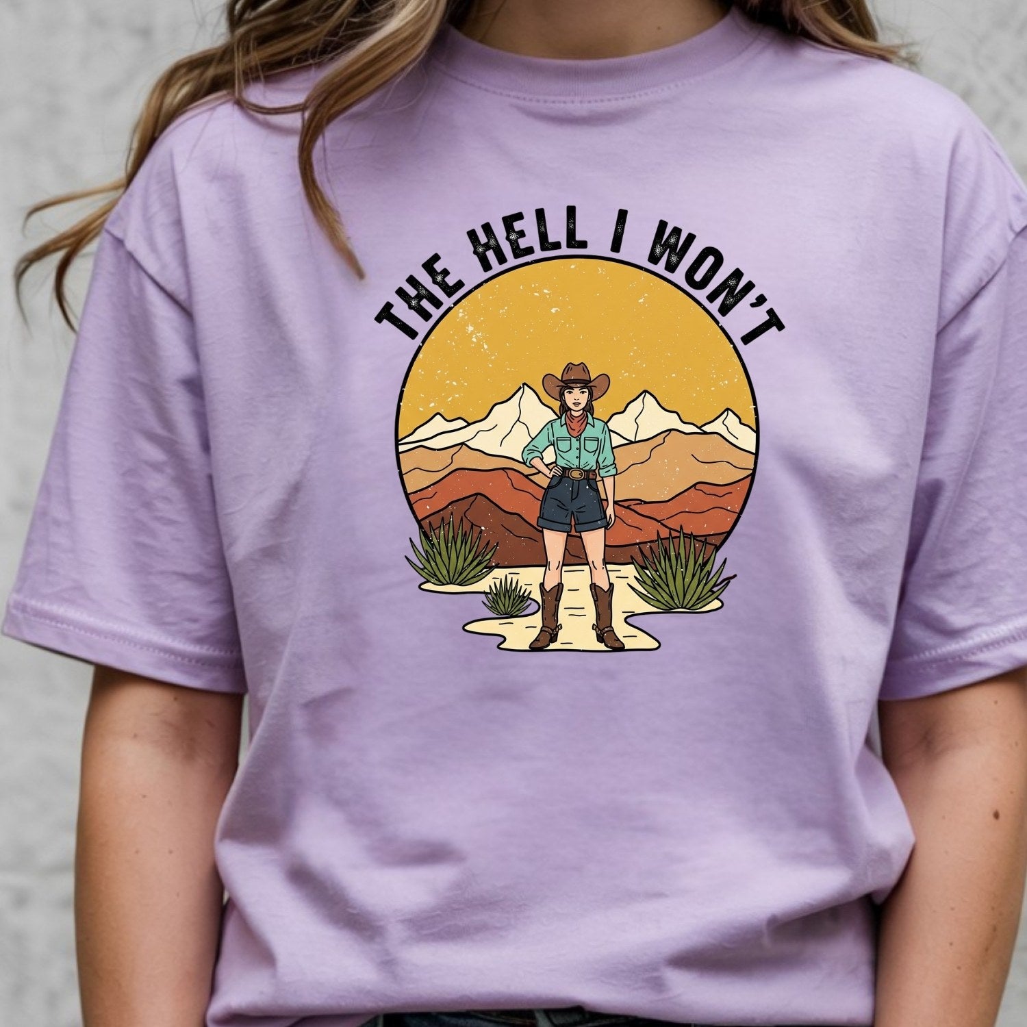 The Hell I Won’t Shirt – Retro Feminist Tee, Women’s Empowerment Gift, Boss Lady T-Shirt