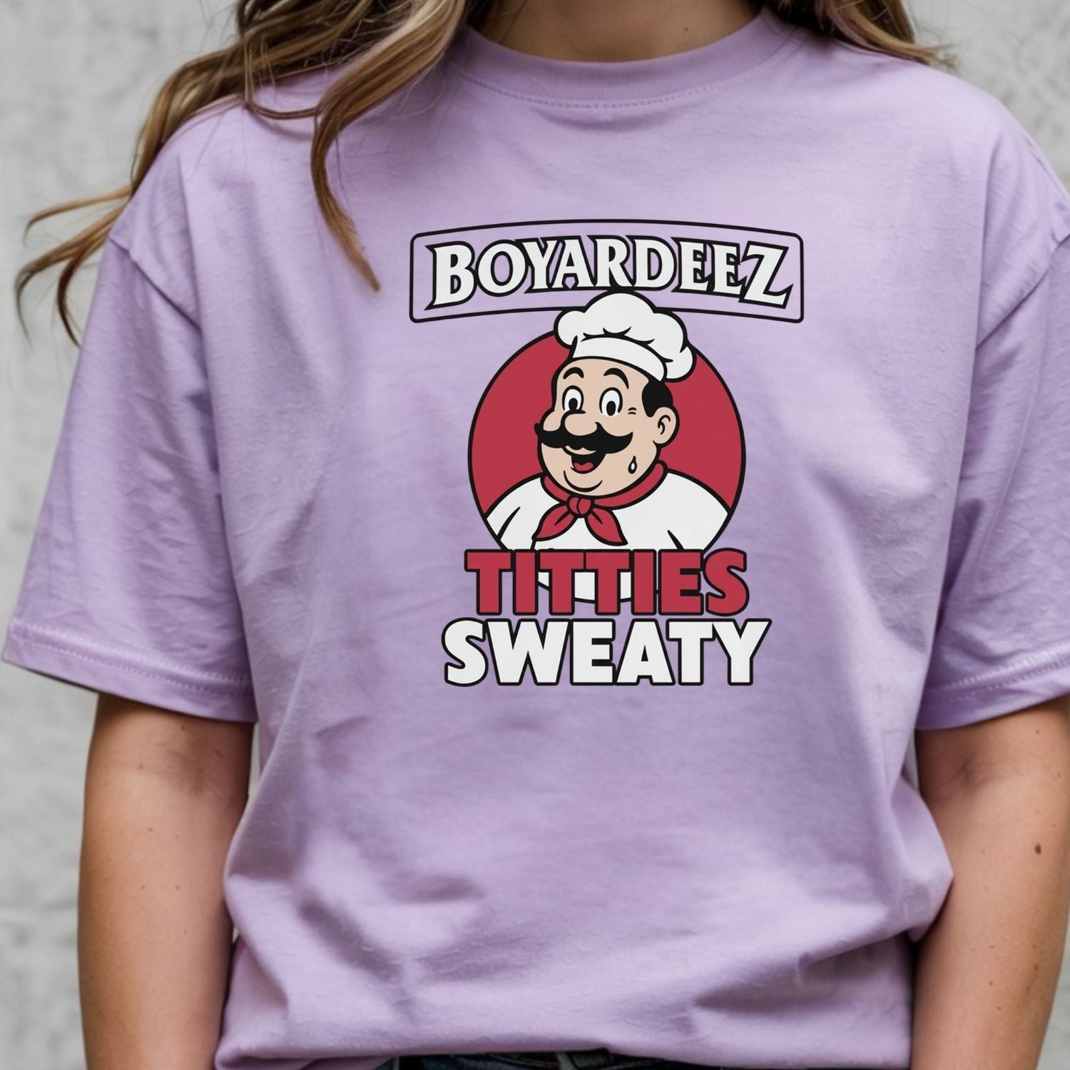 Retro Funny Boyardeez Nutz Sweaty Meme T-Shirt - Embarrassing Graphic Tee - Humor Shirt for Men and Women