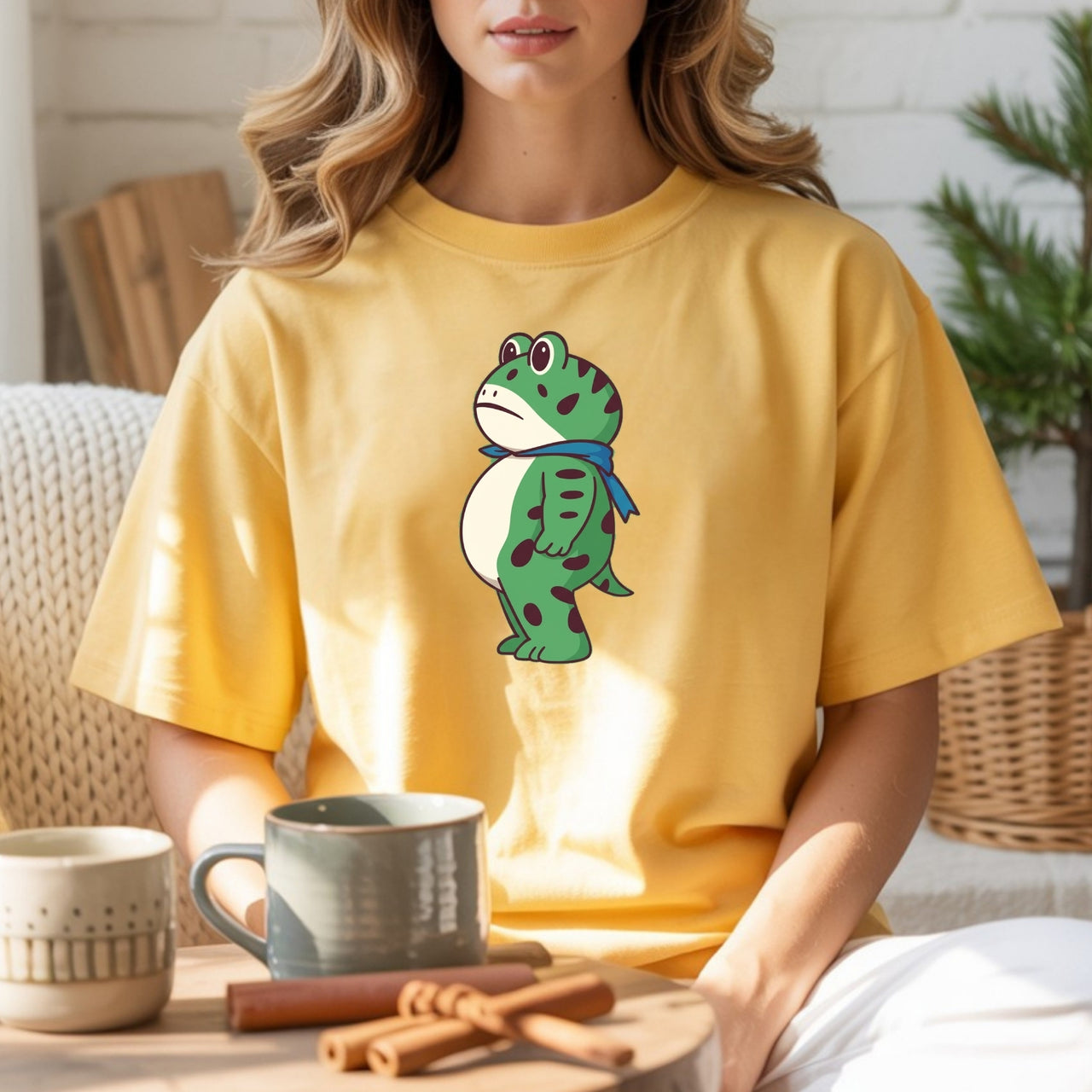 Portland Frog T-Shirt – Witty Protest-Style Vintage Shirt