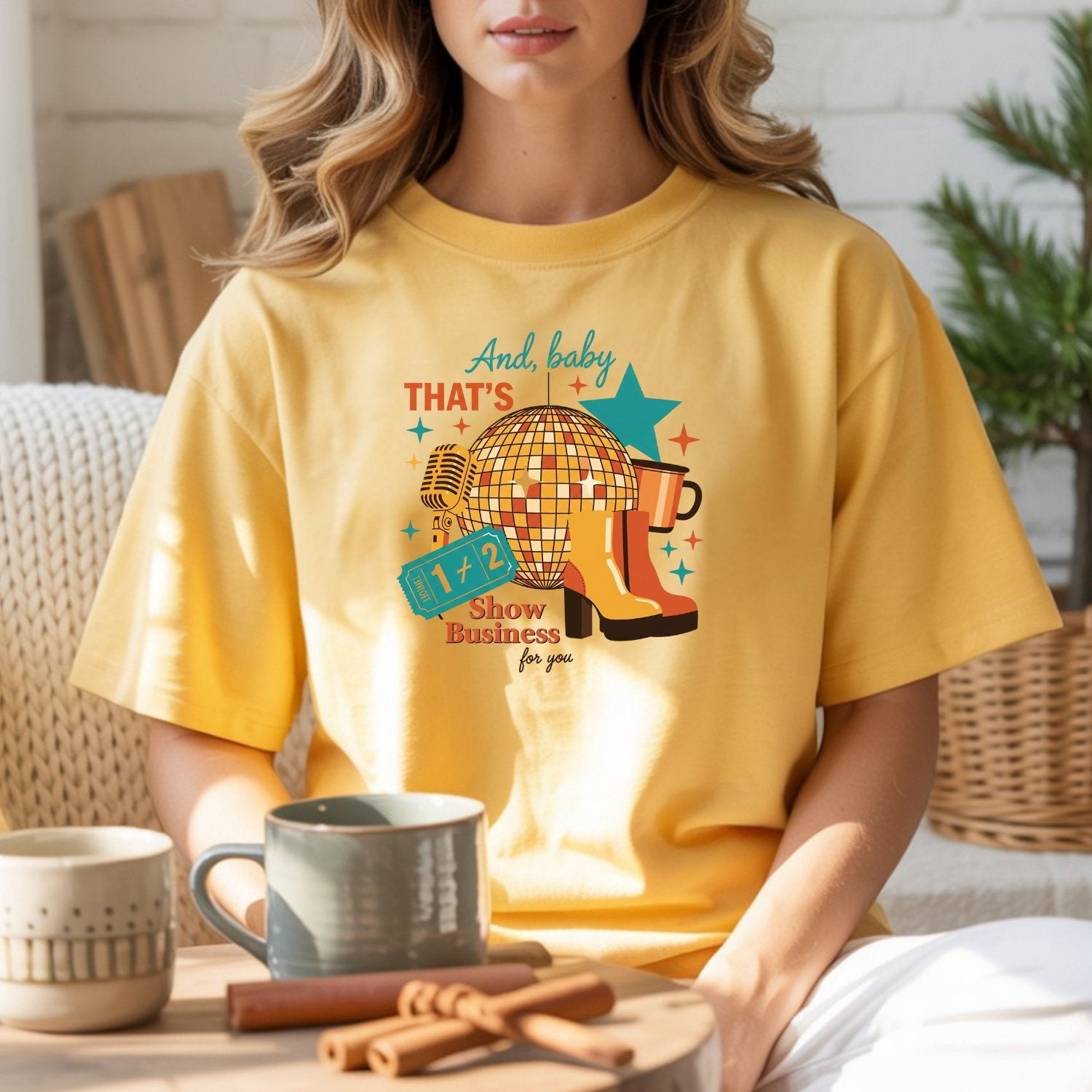 Showgirl Life T-Shirt – Retro Show Business Classic Graphic Tee