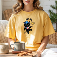 No Kings Shirt – Black Cat Parody Tee – Funny Democracy Meme T-Shirt